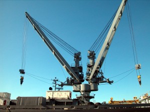 Boom Cranes using TMS Controls